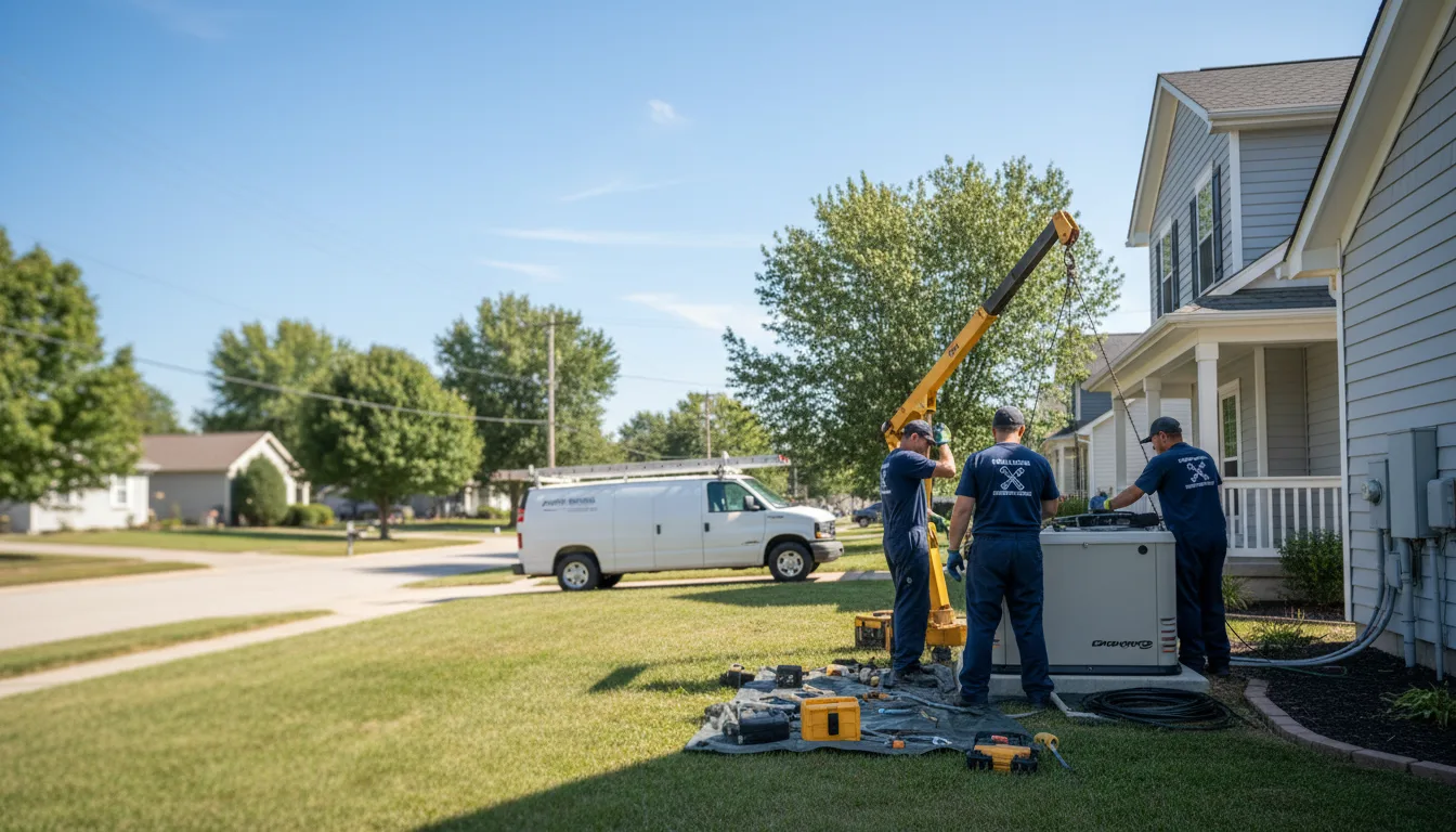 Generator Installation in Wallis, TX near me
